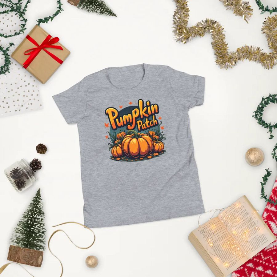 Pumpkin Patch Party Youth T-shirt product image (21)