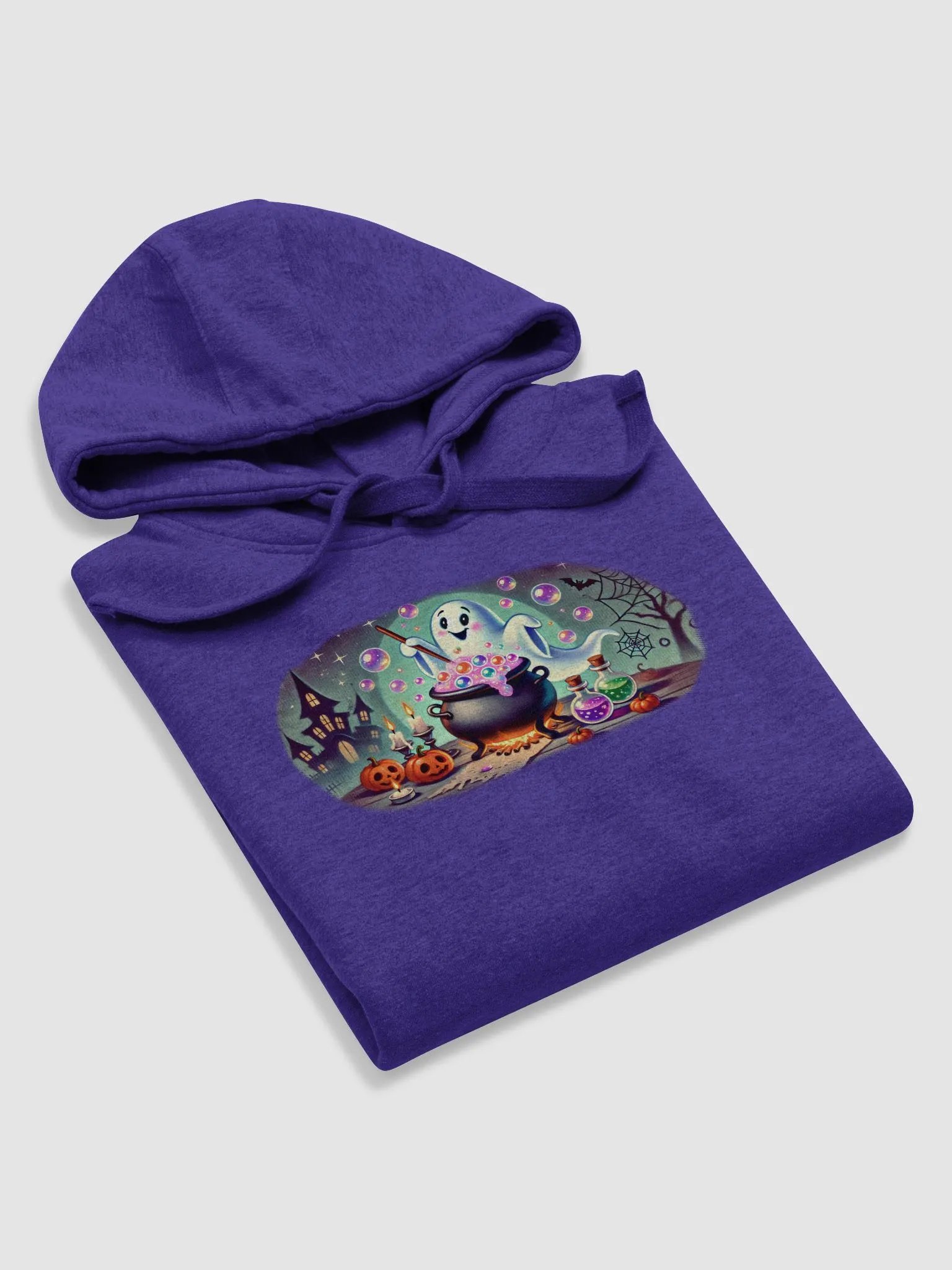 Spooky Haunting Ghost Halloween Premium Unisex Hoodie product image (29)