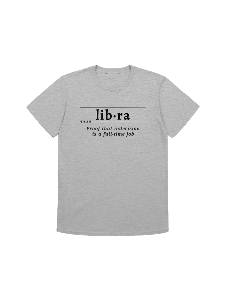 Libra Def Unisex Tee v1 product image (1)