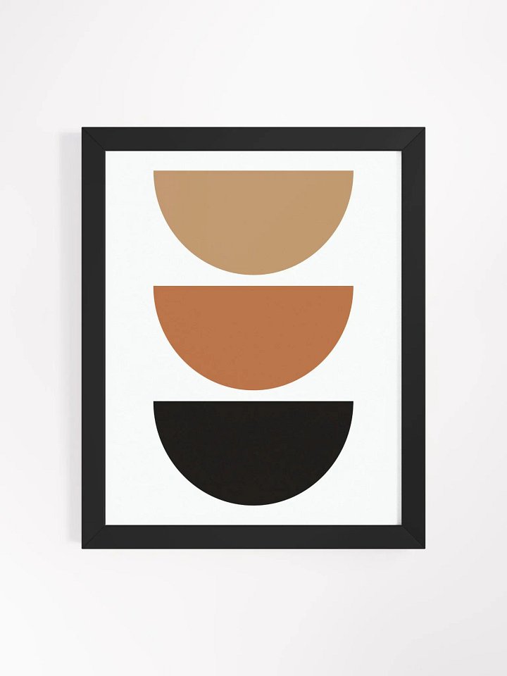 Vibrant Wood-Framed Matte Poster product image (1)