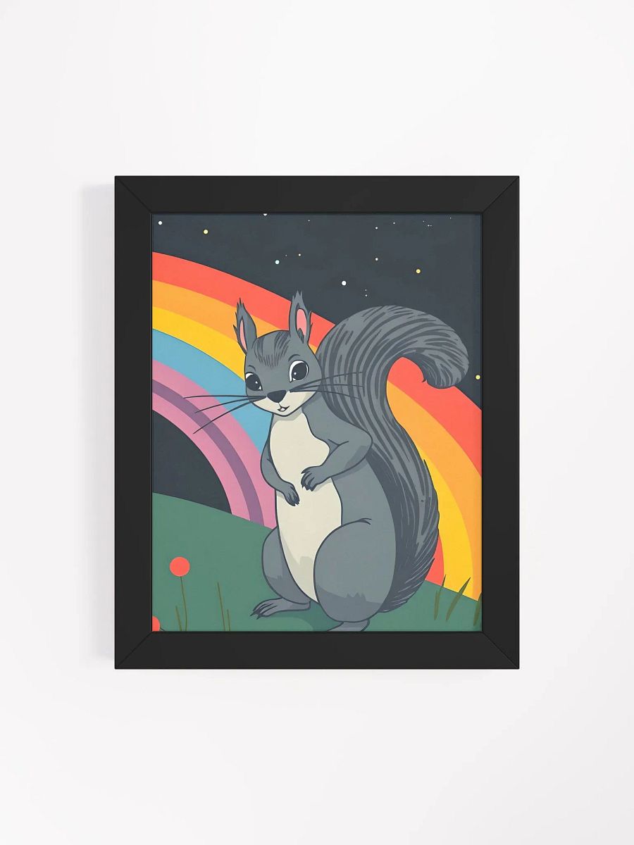 Vibrant Ayous Wood Framed Matte Poster product image (43)