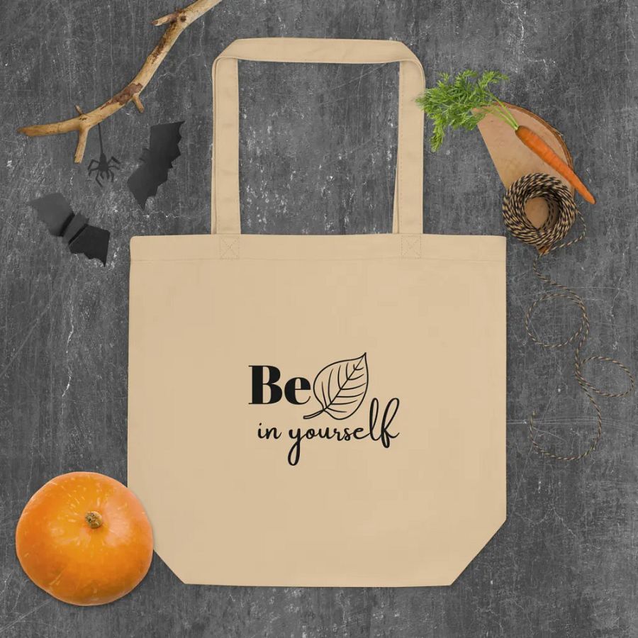 'BeLeaf In Yourself' Eco-Friendly Tote product image (4)