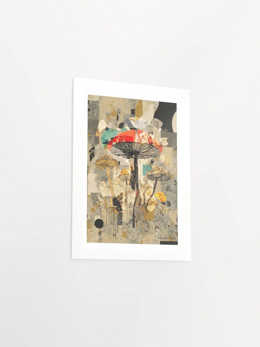 'Woodland Magic' by Edward Martin: Mixed Media Collage Print product image (4)