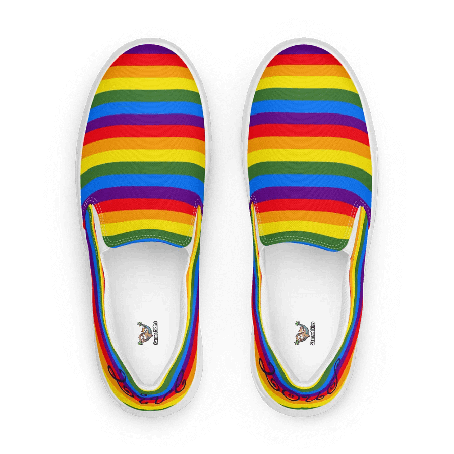 Rainbow Live Women's Slip-On Canvas Shoes product image (1)