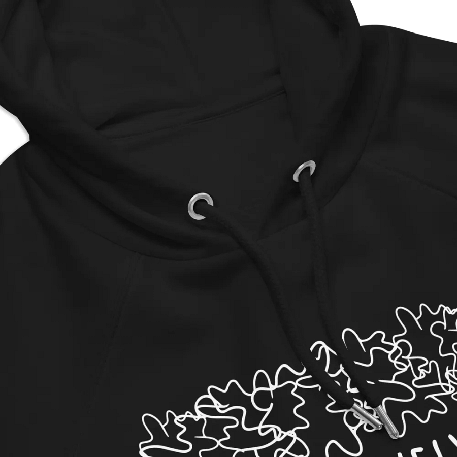 Premium Eco-Friendly White Logo Hoodie product image (3)