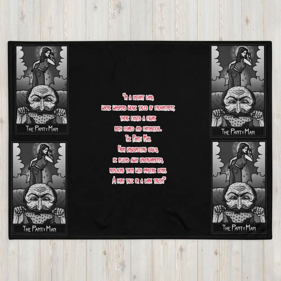 Show Respect with Panty Man Blanket Art by LanttuX on Twitch.tv product image (4)