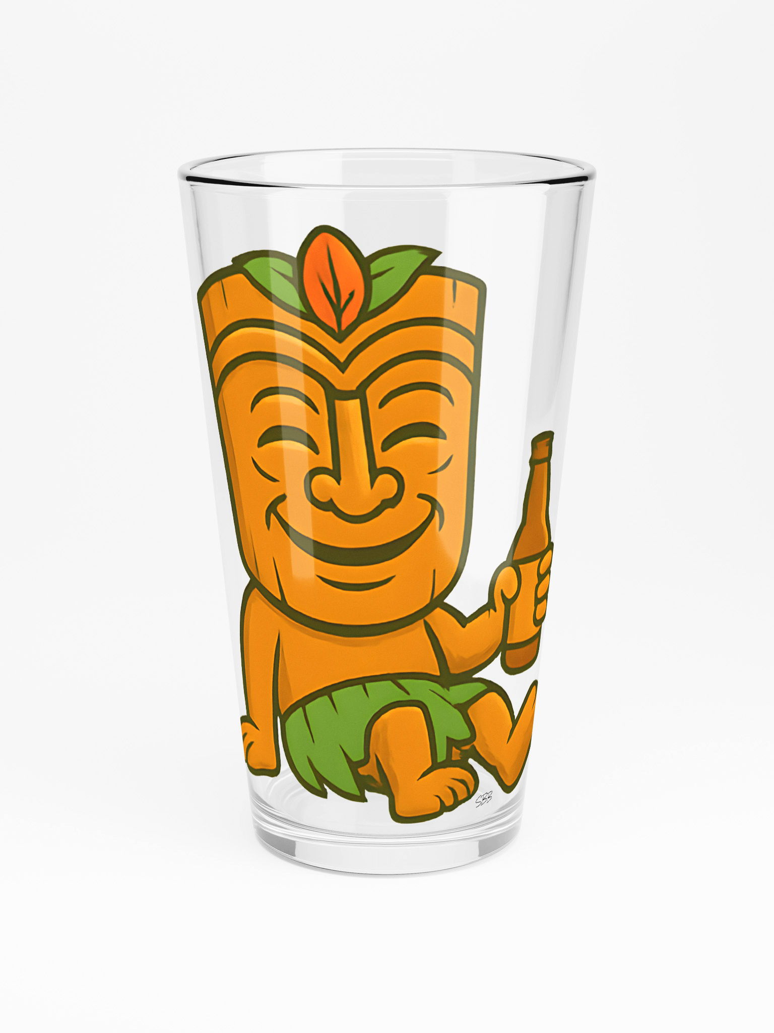 Relaxing Tiki Pint Glass product image (3)