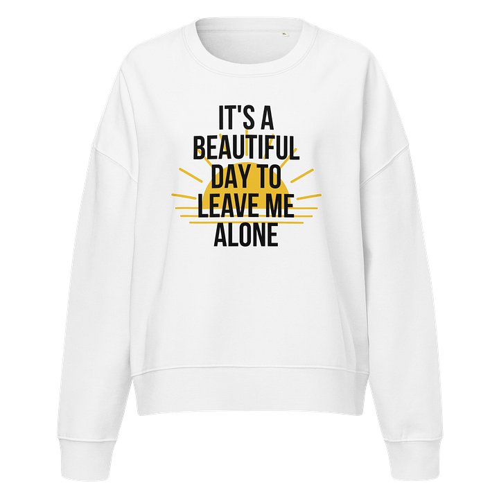 Sunshine Solitude Organic Sweatshirt product image (1)
