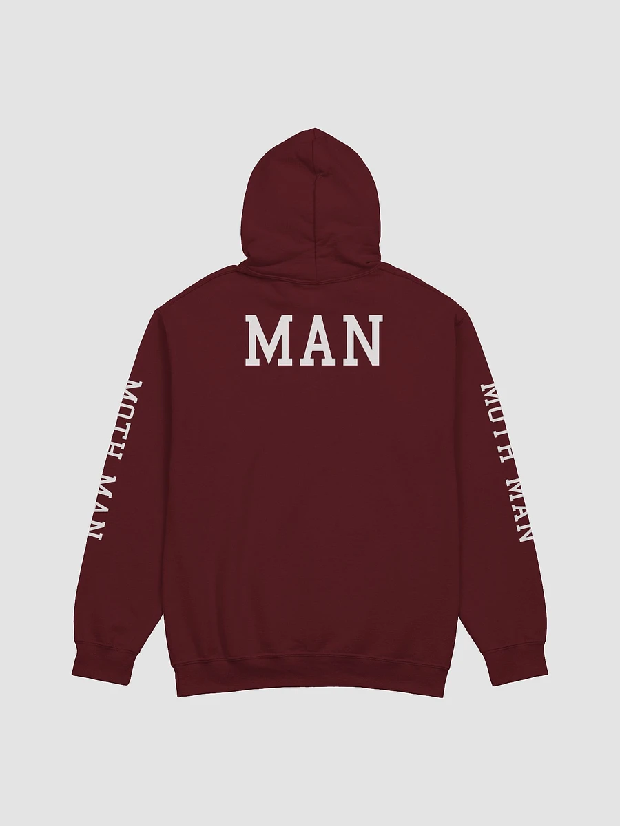 (2 sided) Moth Man classic sleeve print hoodie product image (21)