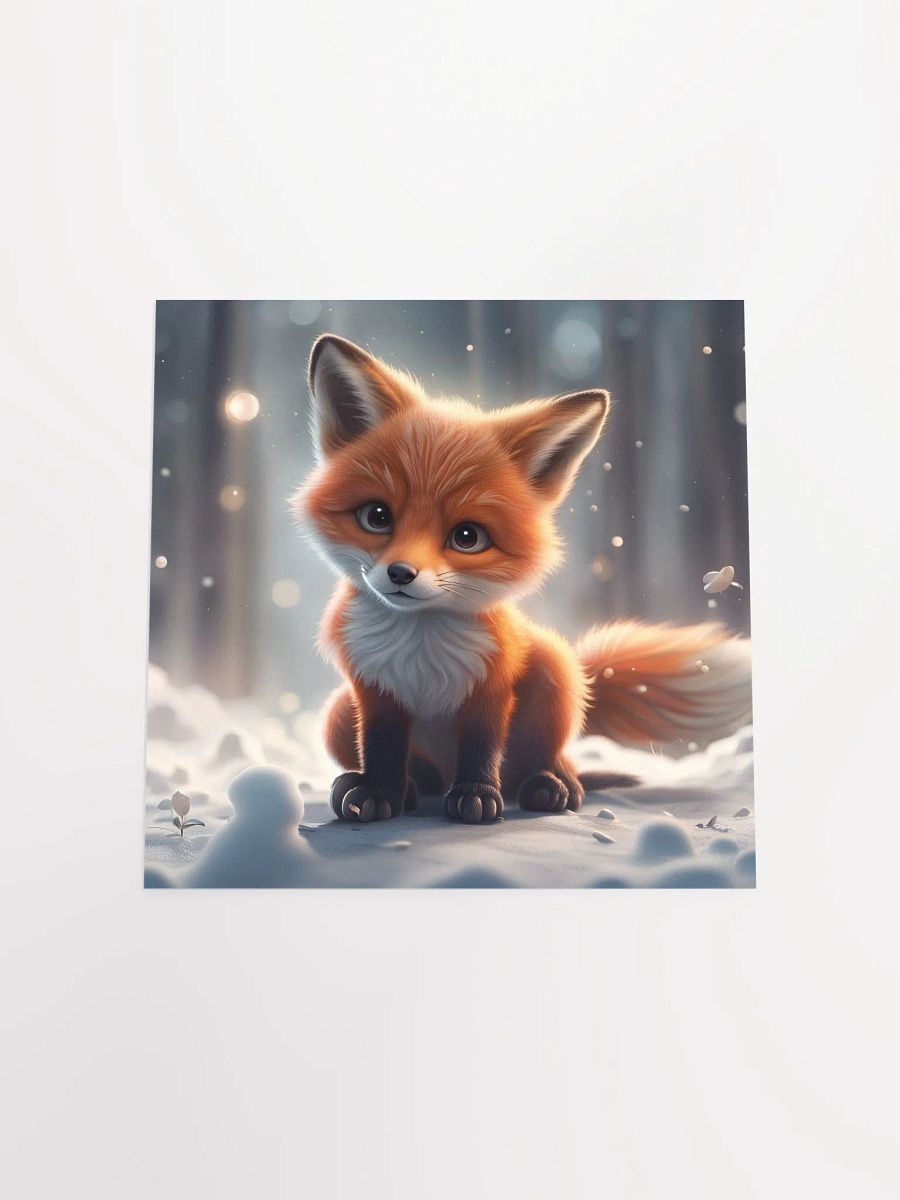 Fox Snow Poster product image (4)