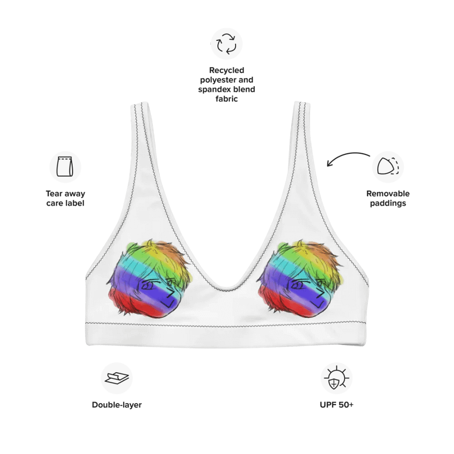 NovaPride Bitties Bikini Top product image (9)