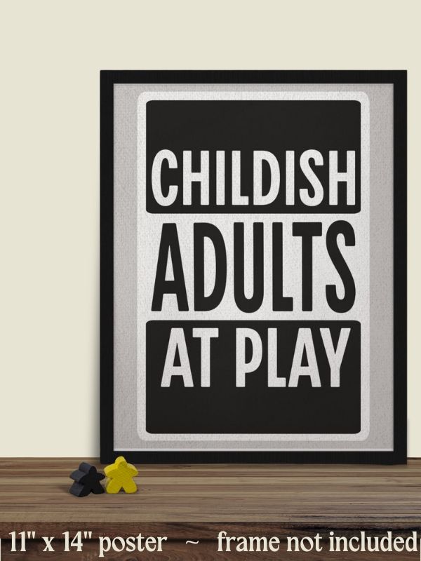Parental Advisory Sign Board Game Room Poster - 11