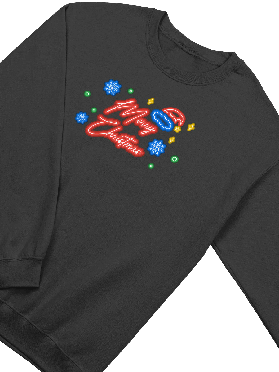 Neon Merry Christmas Sweatshirt 3543 product image (2)