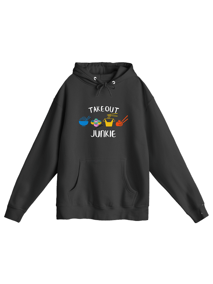 Takeout Junkie - Lane Seven Premium Pullover Hoodie - Dark Colors product image (2)