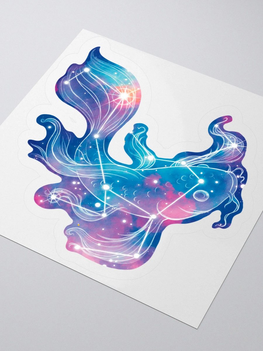 Cotton Candy Galaxy Koi - Sticker product image (3)
