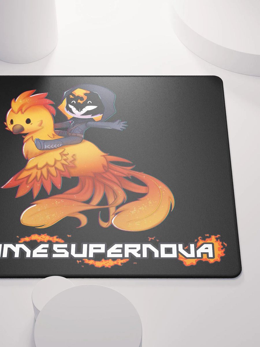 Phoenix Chibi Gaming Mousepad (Black) product image (5)