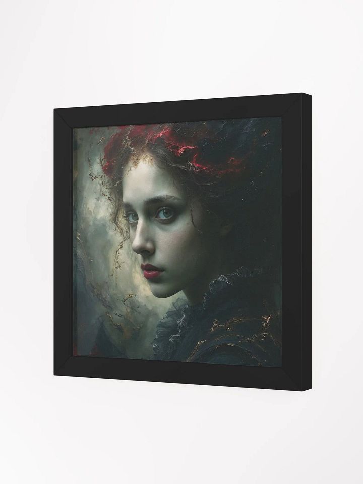 Gothic Muse Portrait Framed Matte Art Print product image (15)