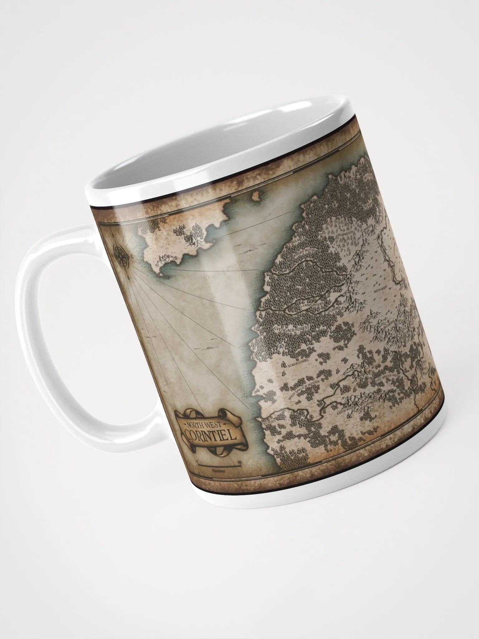 Map Mug (North West Corintiel) product image (1)