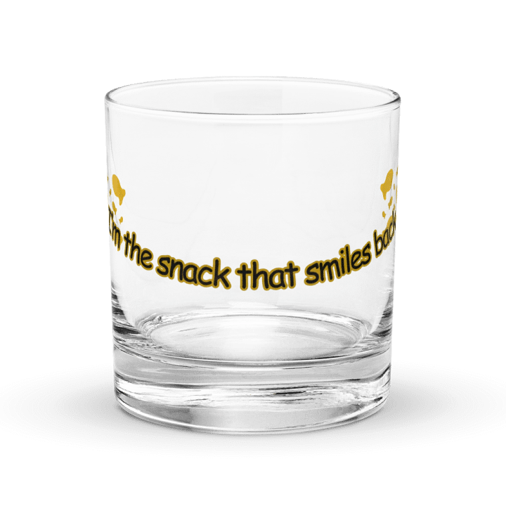 Snack that smiles back whiskey glass product image (1)