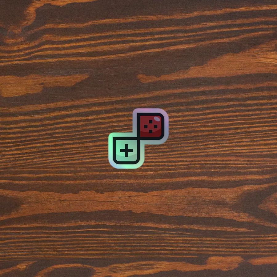 PilloleDiGamer (solo Logo) - Sticker Olografico product image (5)
