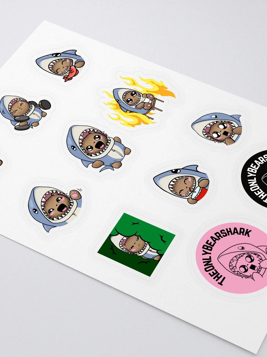 Assorted Bearshark Stickers product image (3)