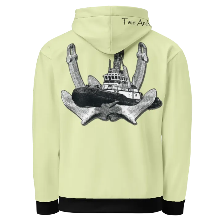 snow flurry Twin Anchor Marco tug Hoodie product image (1)