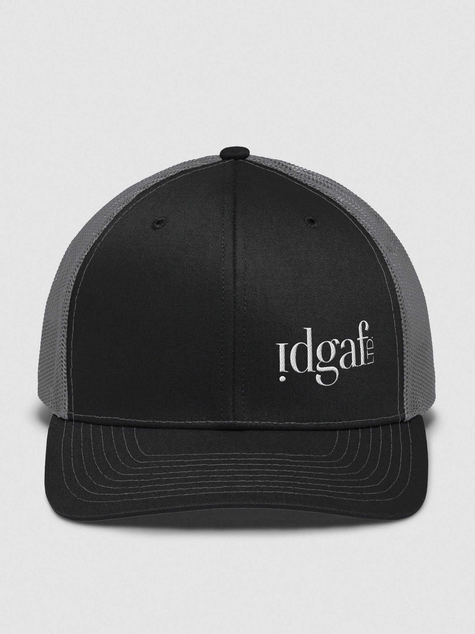 idgaf LTD Snapback Trucker Hat product image (1)