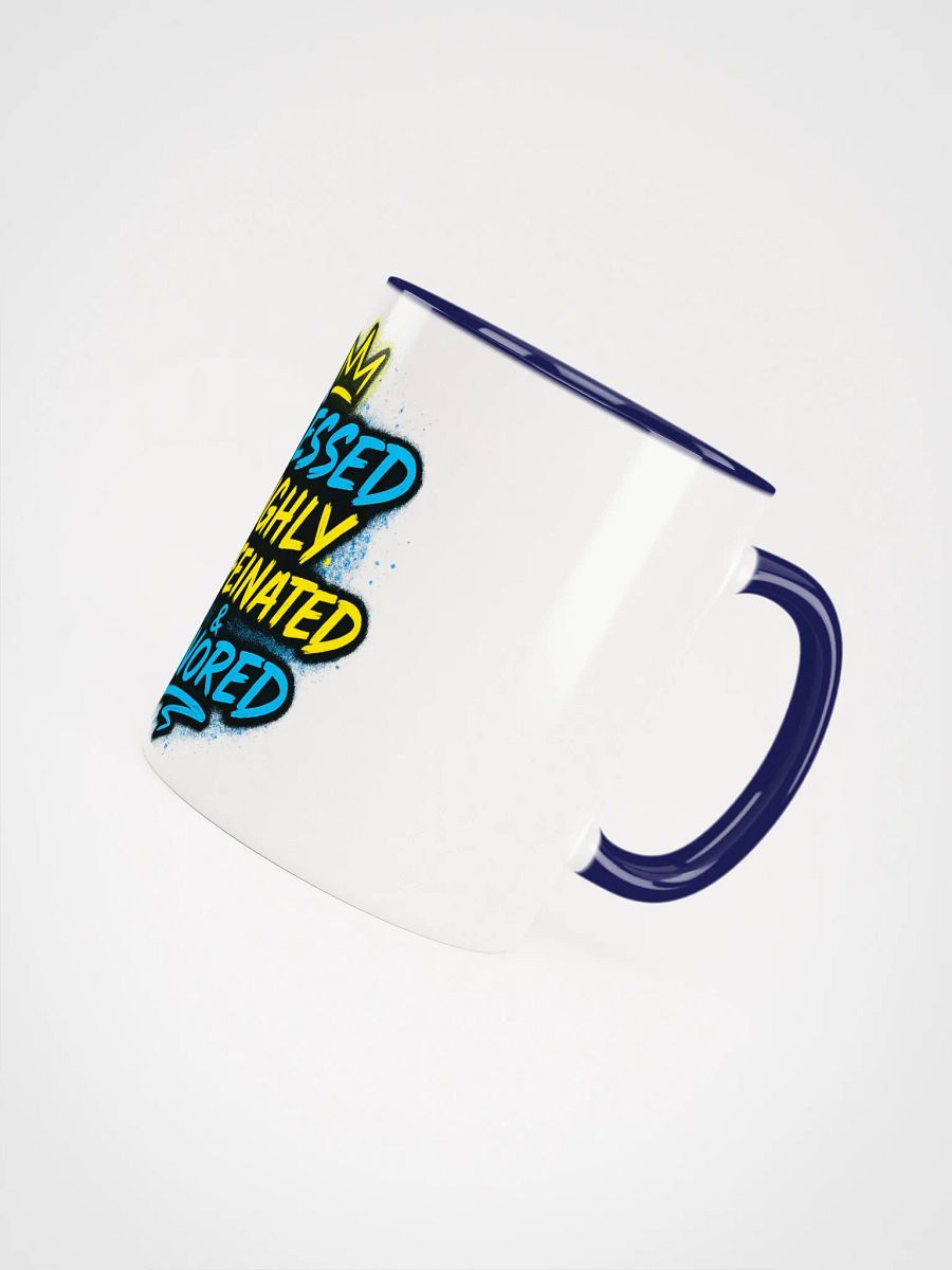 Blessed & Caffeinated Ceramic Crown Mug product image (45)