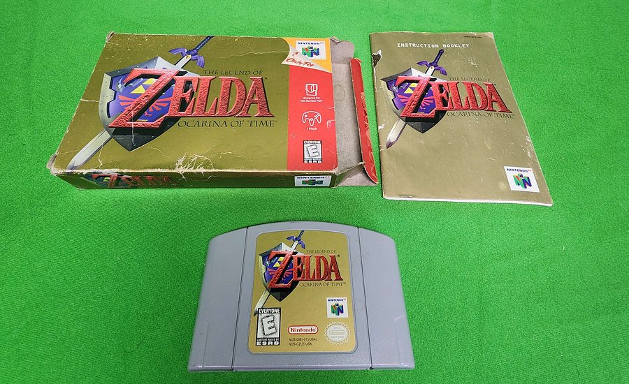N64 - The Legend of Zelda: Ocarina of Time - CIB product image (1)