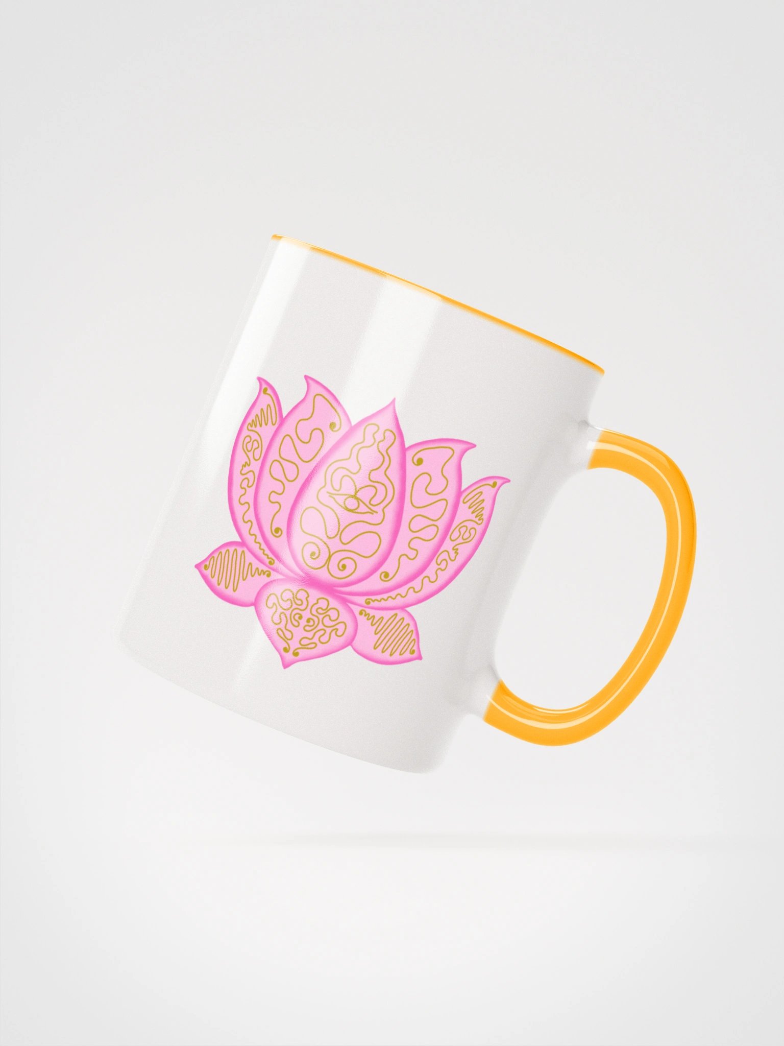 Lotus Harmony Ceramic Mug product image (2)