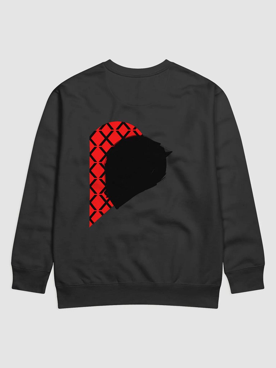 Valentine Matching Road Helmet Heart Crewneck (Right) product image (2)
