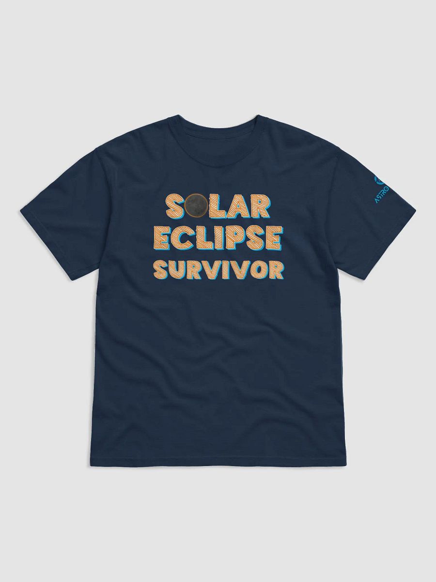 Solar Eclipse Survivor Heavy weight T-Shirt - Multiple Colors product image (1)