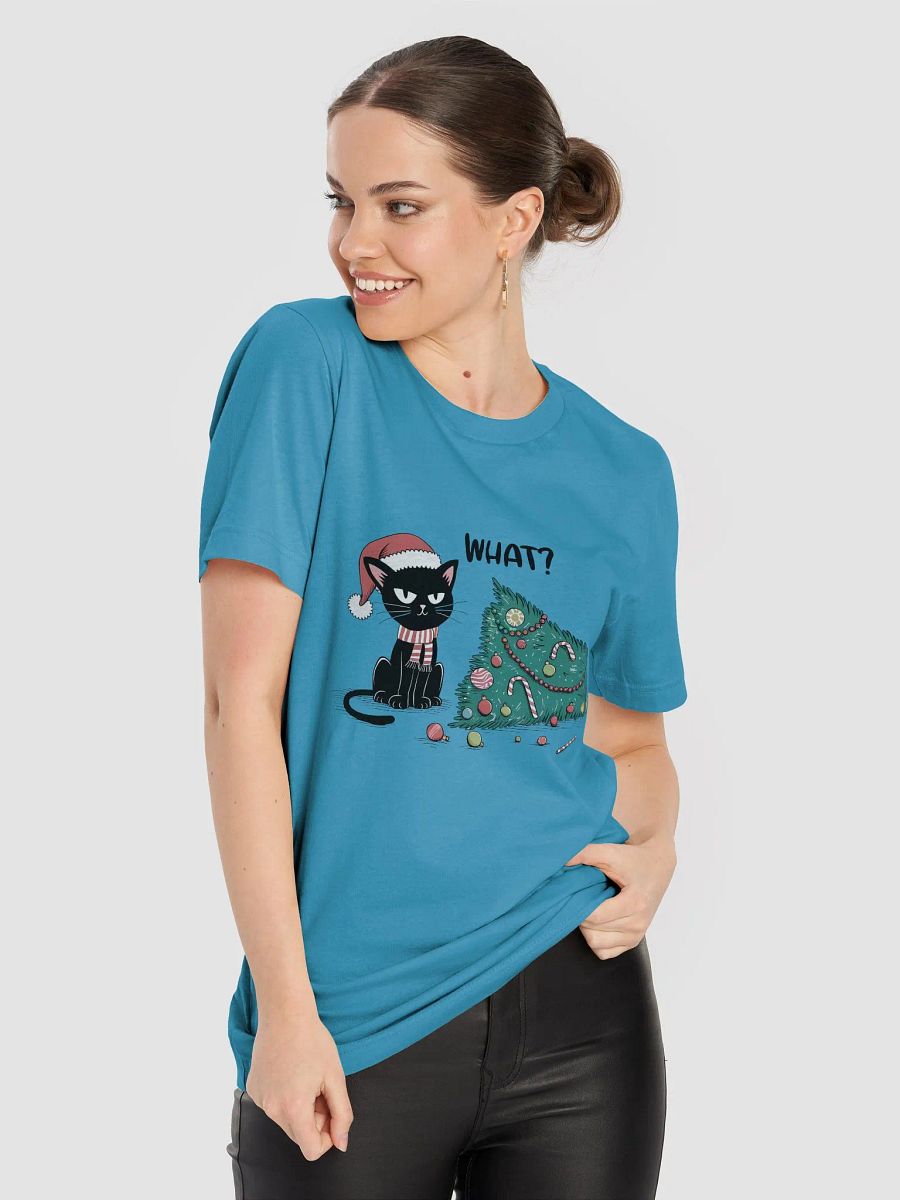 Grumpy Cat Christmas Chaos T-Shirt - Toppled Tree Holiday Design product image (7)
