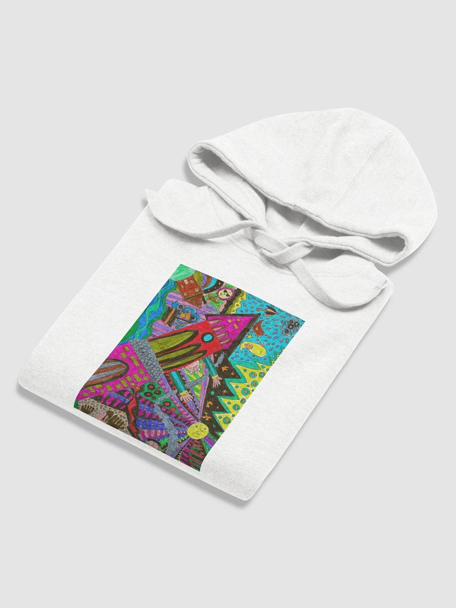 Abstract Doodle Art Tower Moment Unisex Hoodie product image (30)