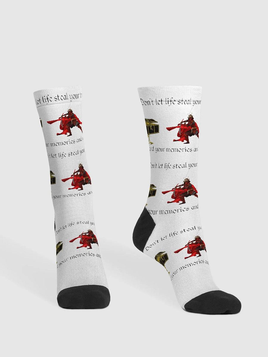 Eco-Friendly Molecular Marvel Crew Socks product image (2)