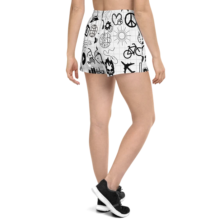 TheeMlle'N'Chill - All Over Print Loose Shorts product image (1)