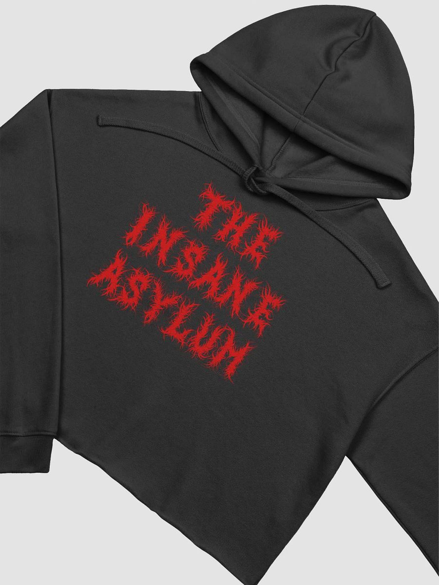 The Insane Asylum Female Crop Hoodie product image (3)