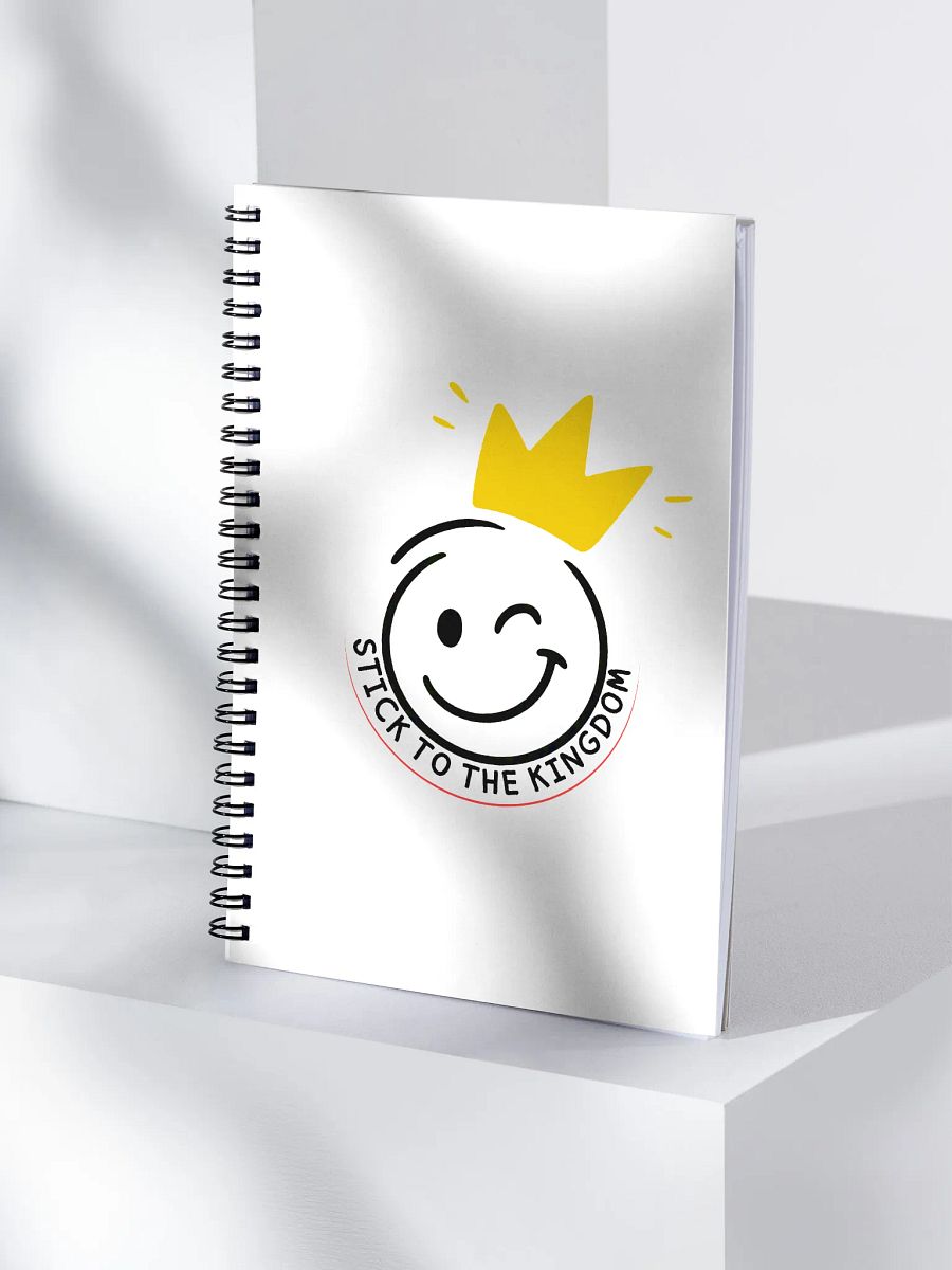 “Stick to the Kingdom” Spiral Notebook product image (4)
