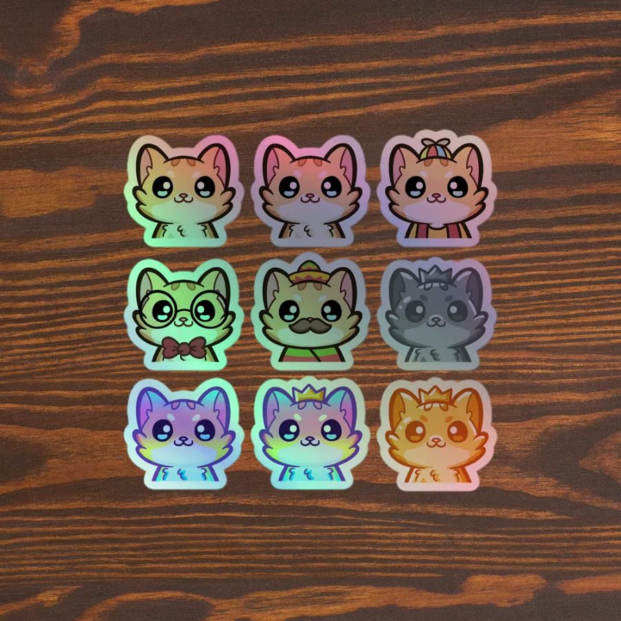 Toti Badges Hologram Stickers product image (3)