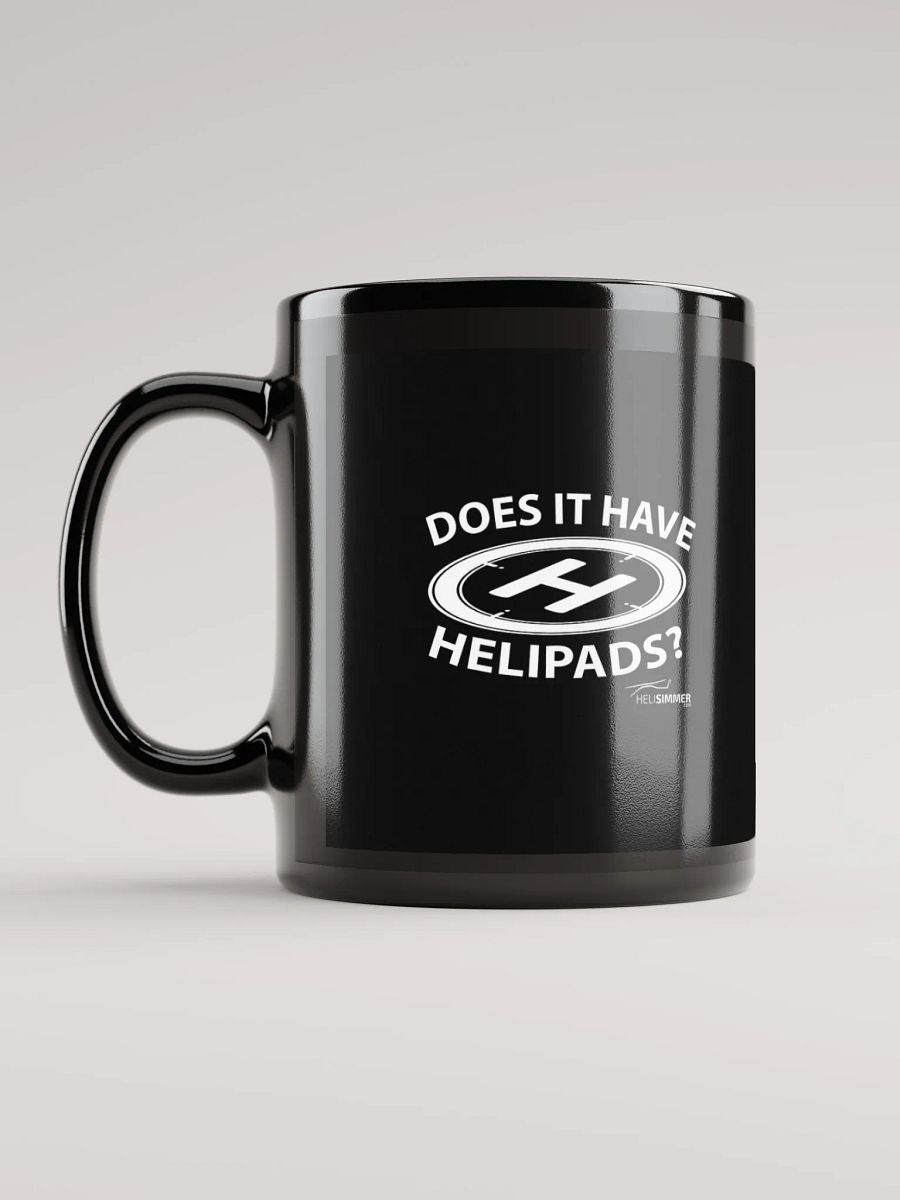 HeliSimmer.com Logo - All-Black Mug product image (11)