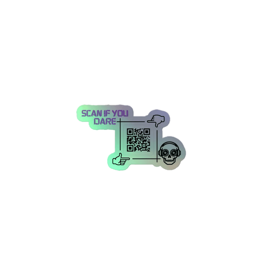 “Scan If You Dare” QR Code Sticker product image (1)