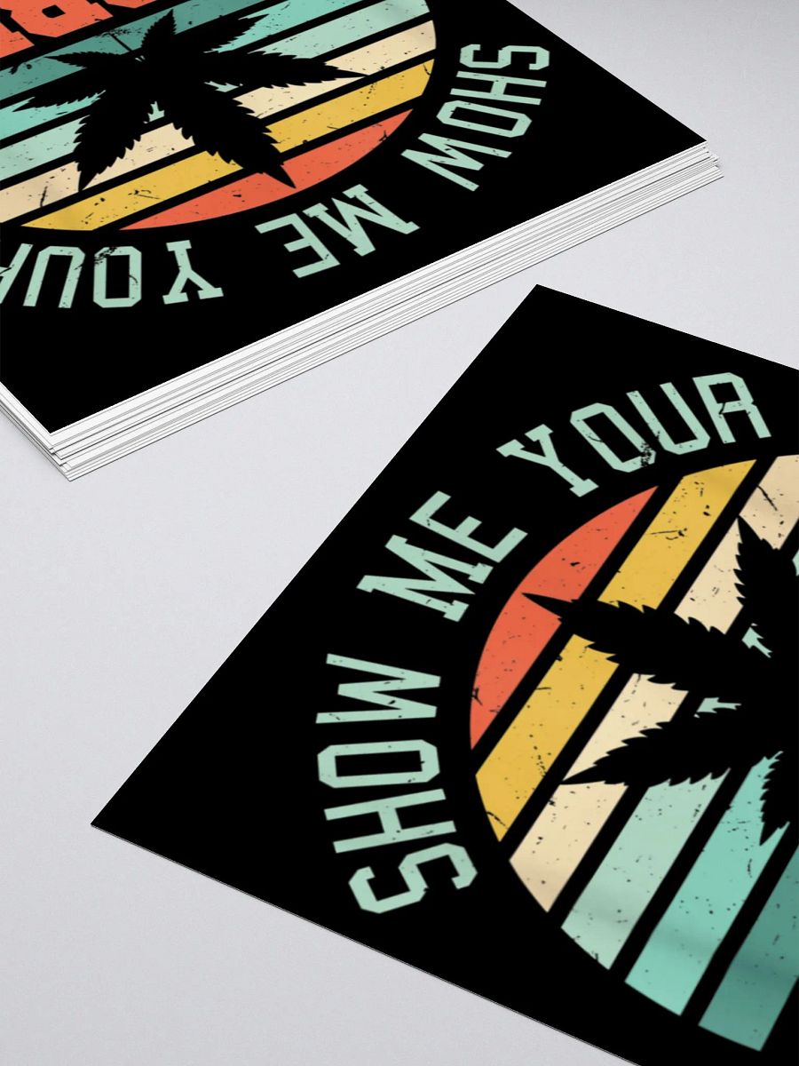 'Show Me Your Doobies' -Sticker product image (4)