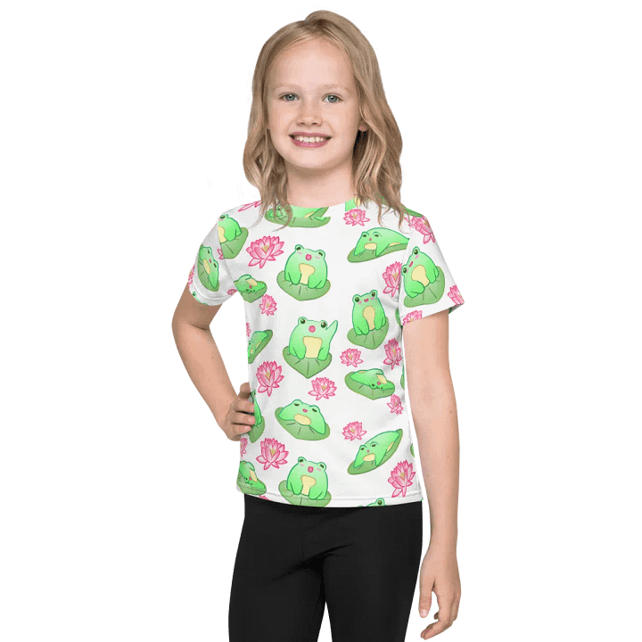Kawaii Froggie Baby Tee product image (1)