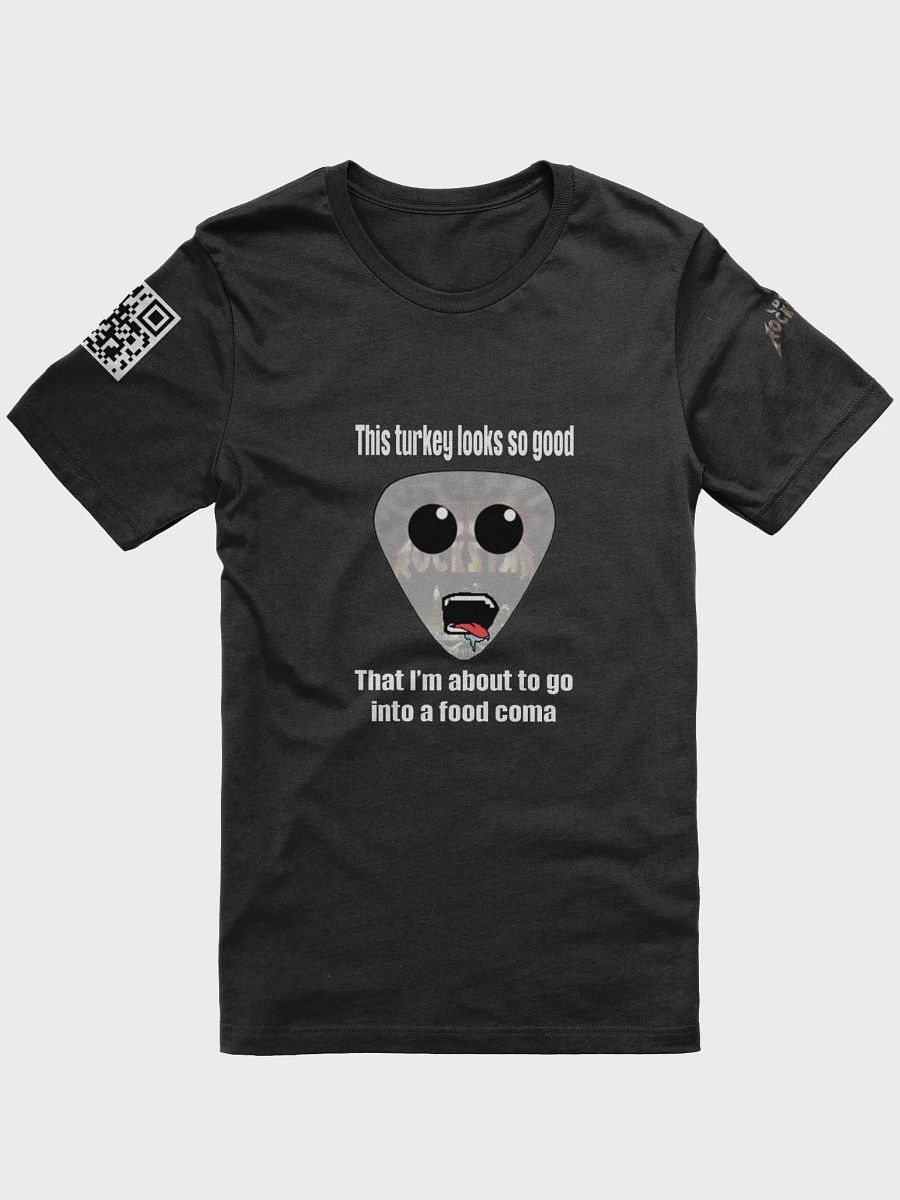 Food Coma - White Text - T-Shirt product image (8)