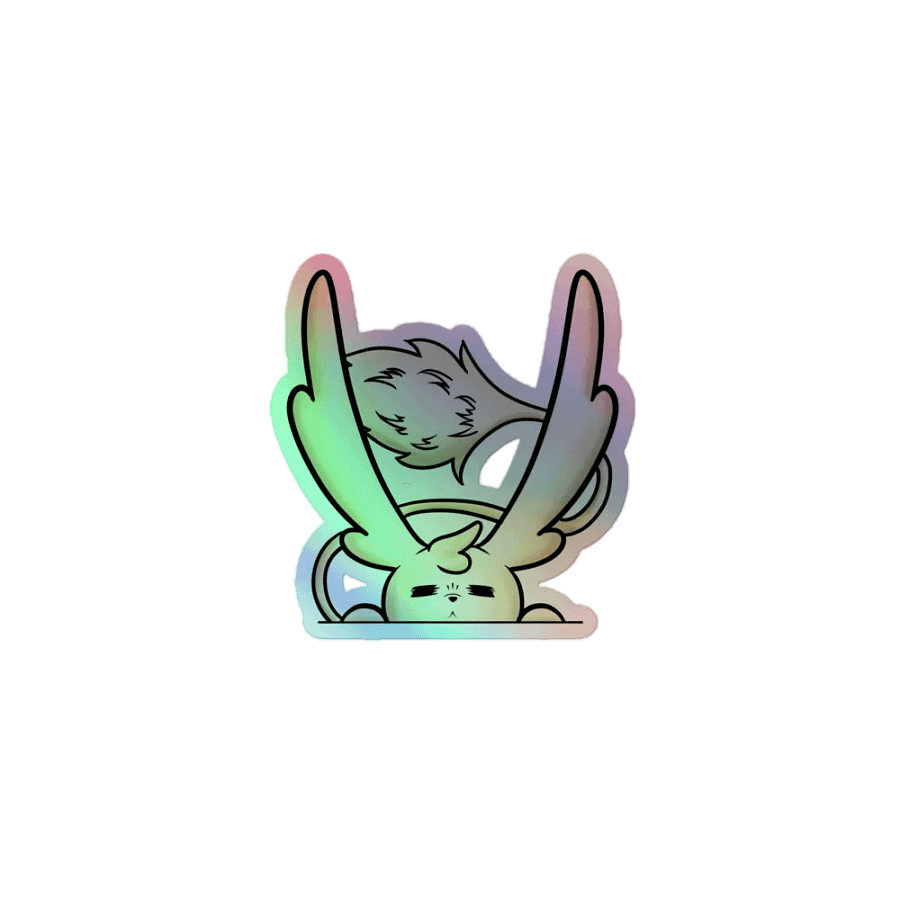 'Peekin'' Holographic Sticker product image (1)