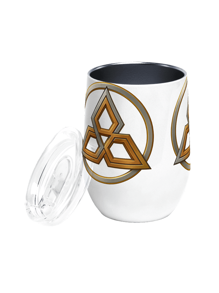 Metal and Blood - Wine Tumbler White product image (2)