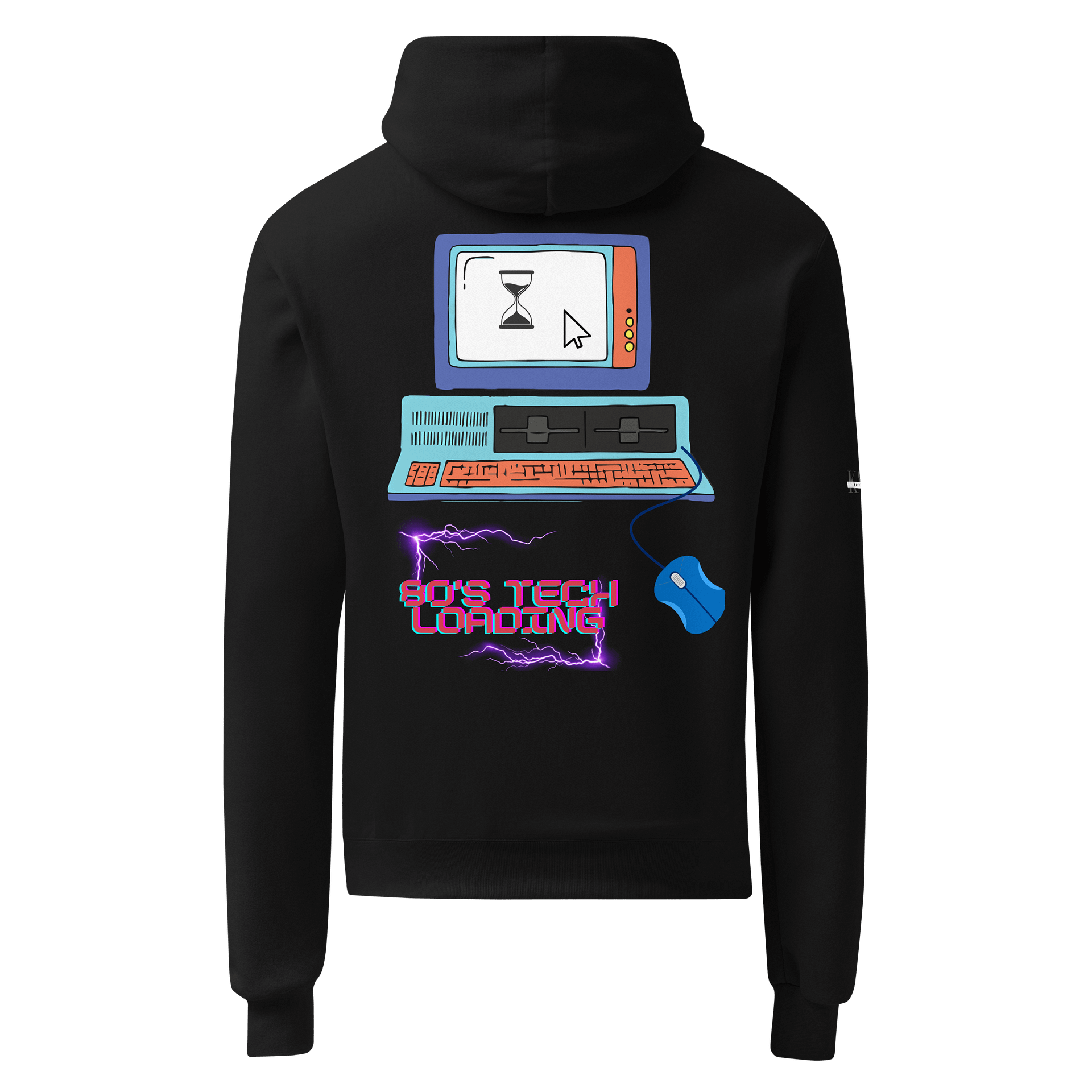 Retro-Tech Loading Champion Hoodie for Women product image (2)