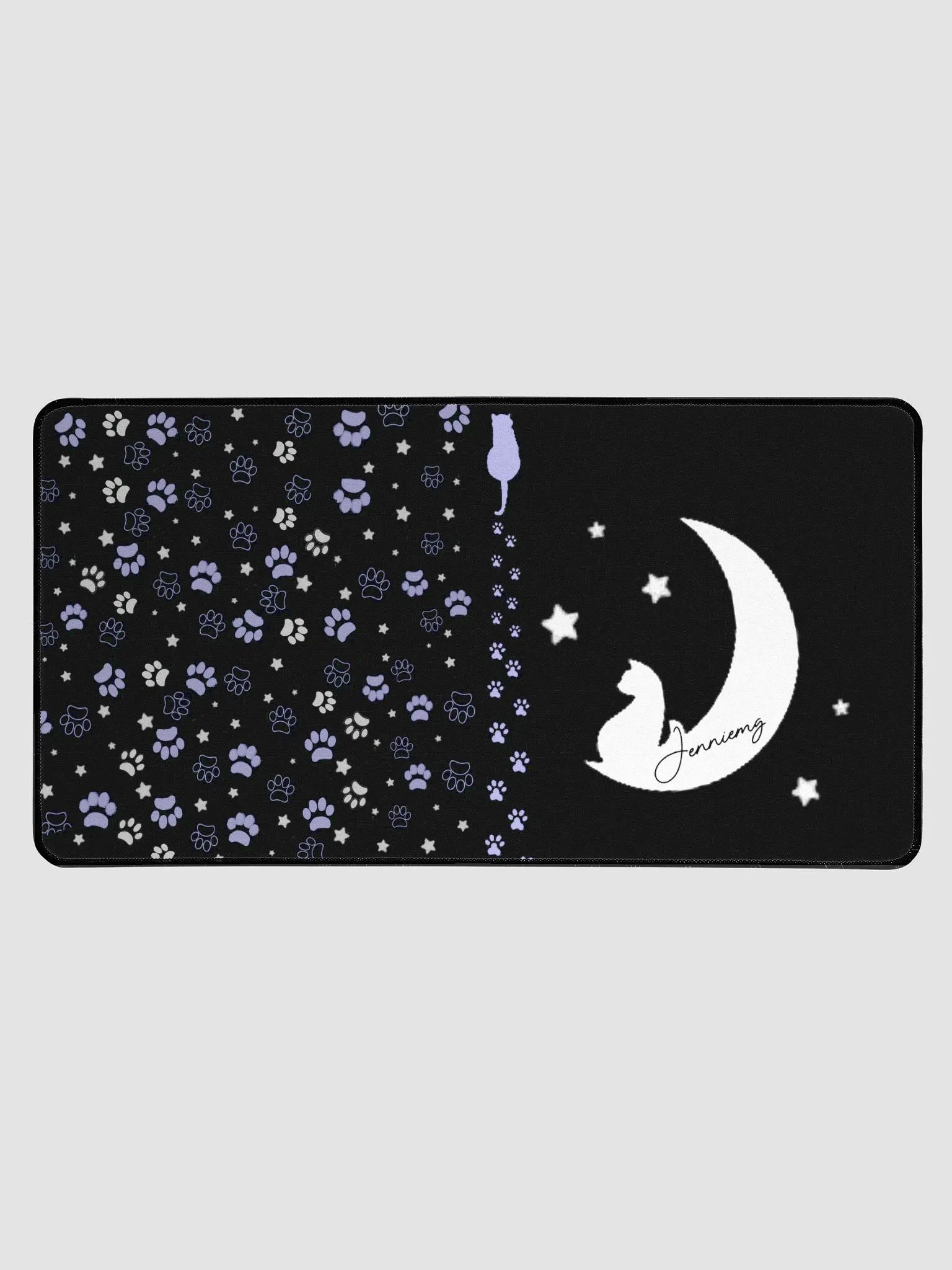 Lunar Kitty Desk Mat product image (1)