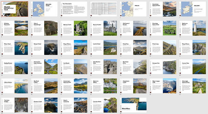 IRELAND 12-DAY TOP HIGHLIGHTS TOUR, 4900 km, Tour Book & GPX Data product image (2)