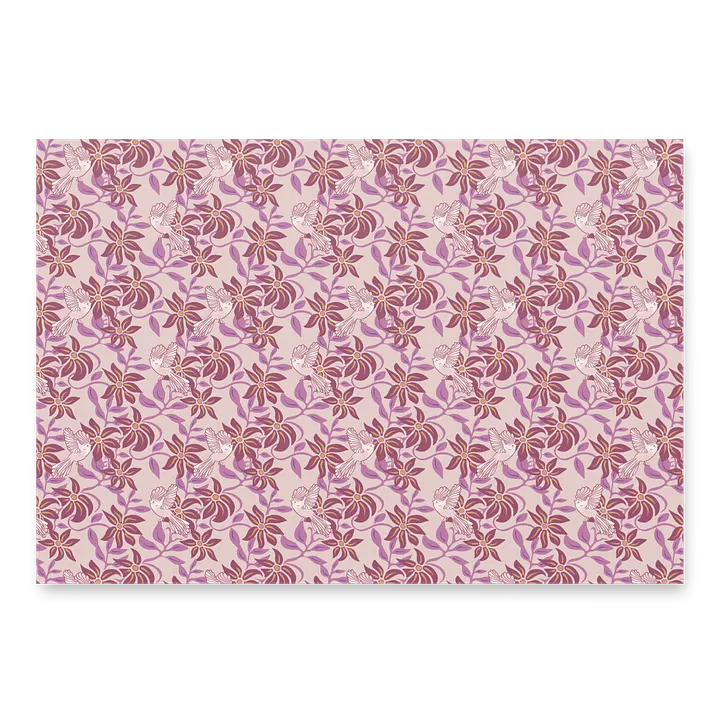 NZ birds wrapping paper, three sheets! product image (2)
